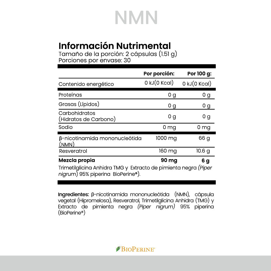 NMN - NAD+ Booster - CellX México