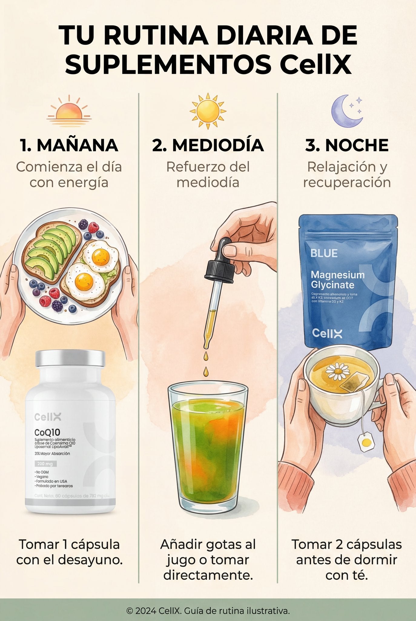 Stack Cerebro Total | Power Up! + CoQ10 + Magnesium Ultra