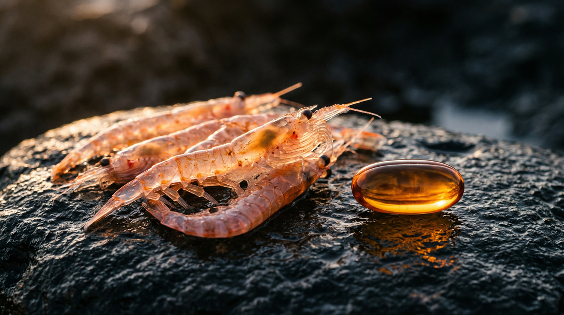 Krill antártico macro — omega-3 EPA y DHA para embarazadas y desarrollo fetal