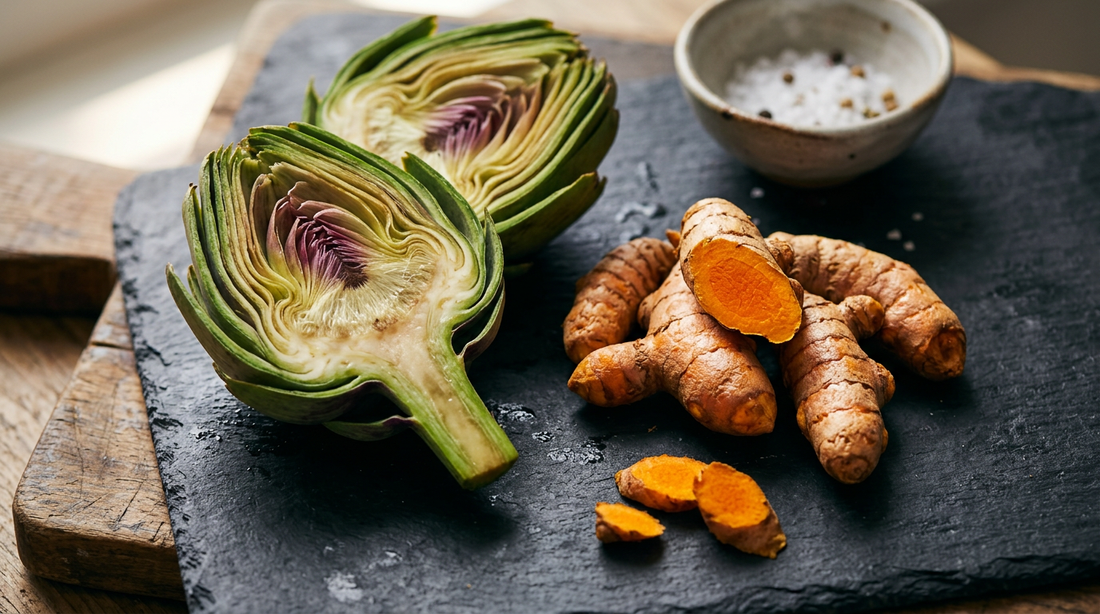 Alcachofa y cúrcuma antiinflamatoria — suplemento para articulaciones y cartílago en México