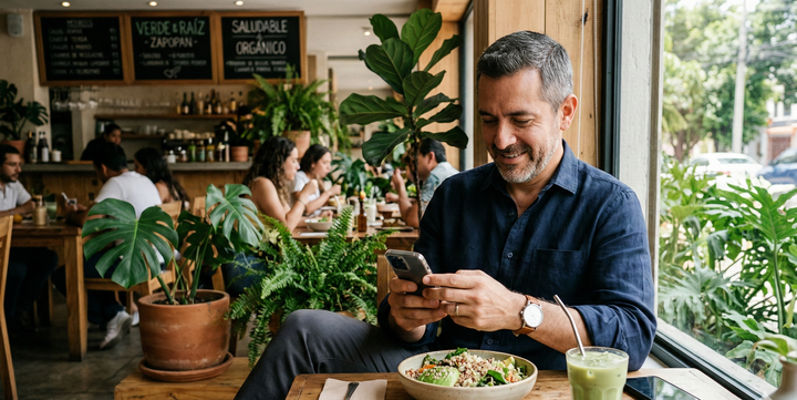 Mexicano con alimentación saludable en Guadalajara Jalisco — GlucoTrim CellX