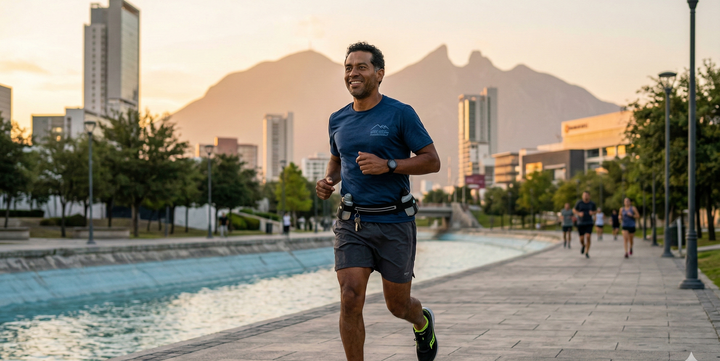 Profesional mexicano estilo de vida saludable Monterrey — GlucoTrim CellX