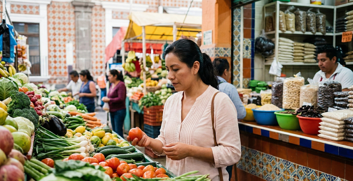 Persona mexicana hábitos saludables Puebla — GlucoTrim CellX