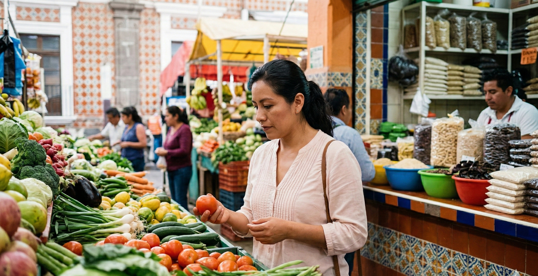 Persona mexicana hábitos saludables Puebla — GlucoTrim CellX