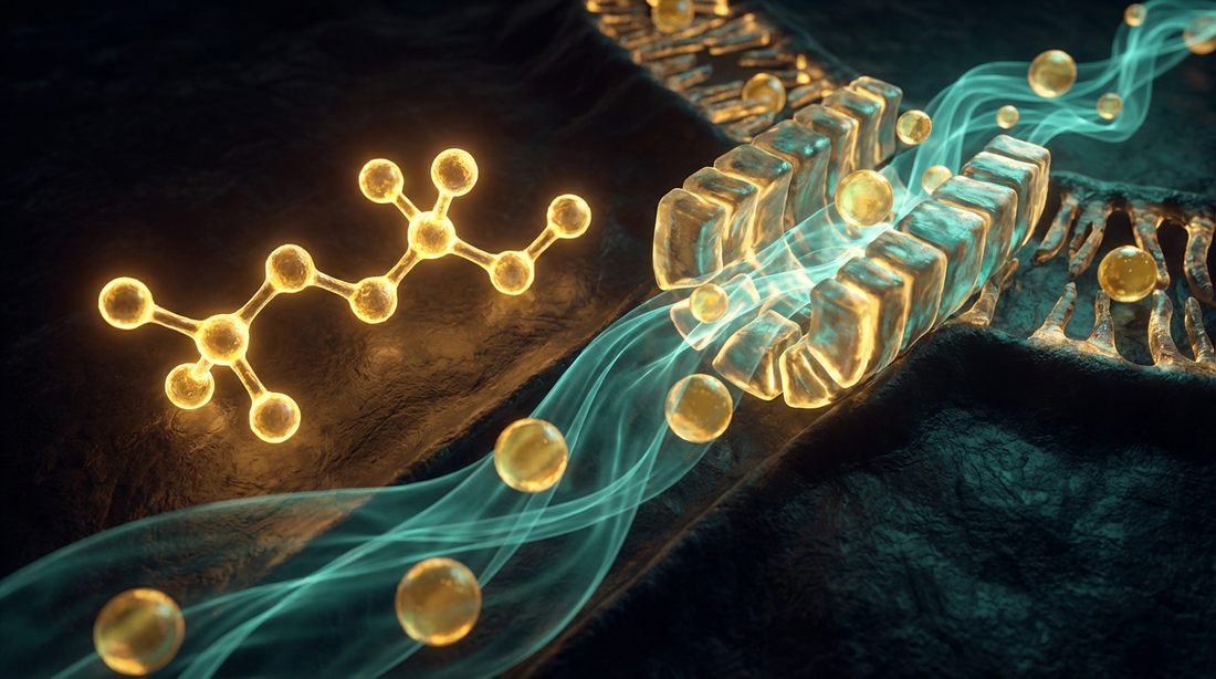 Vía metabólica L-Carnitina y Acetil-L-Carnitina — transporte de ácidos grasos y síntesis de acetilcolina