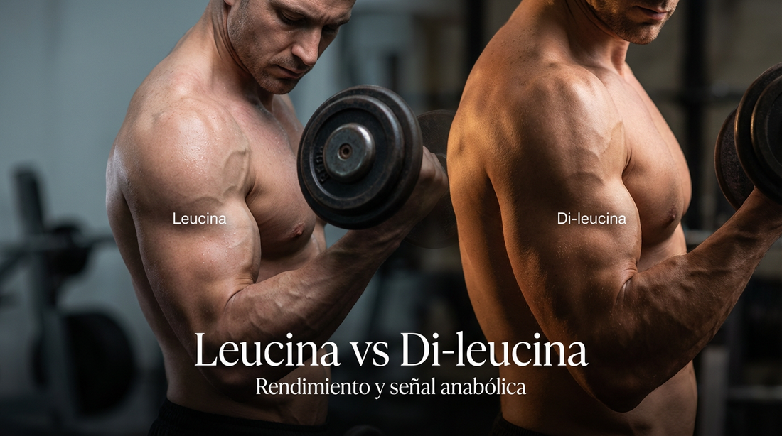 Leucina vs Di-leucina fitness — dipéptido síntesis proteica músculo México