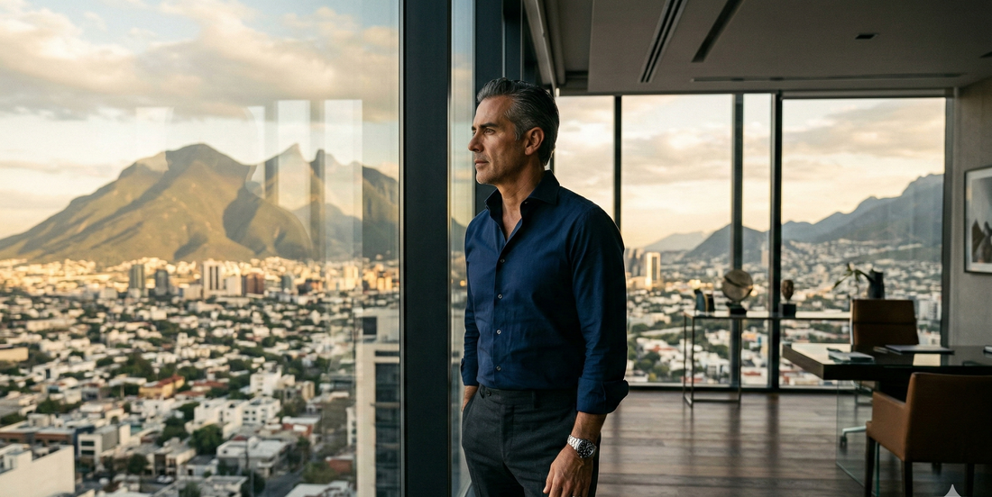 Ejecutivo regiomontano Monterrey vitalidad y rendimiento — Power Up NMN 1000 CellX