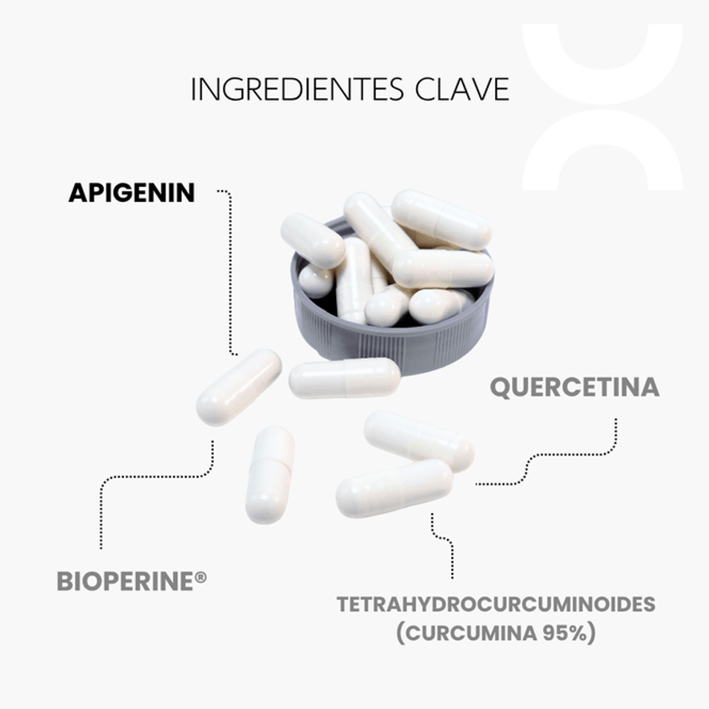 Beneficios de apigenina para sueno profundo y NAD+
