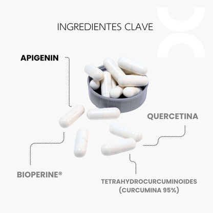 Beneficios de apigenina para sueno profundo y NAD+
