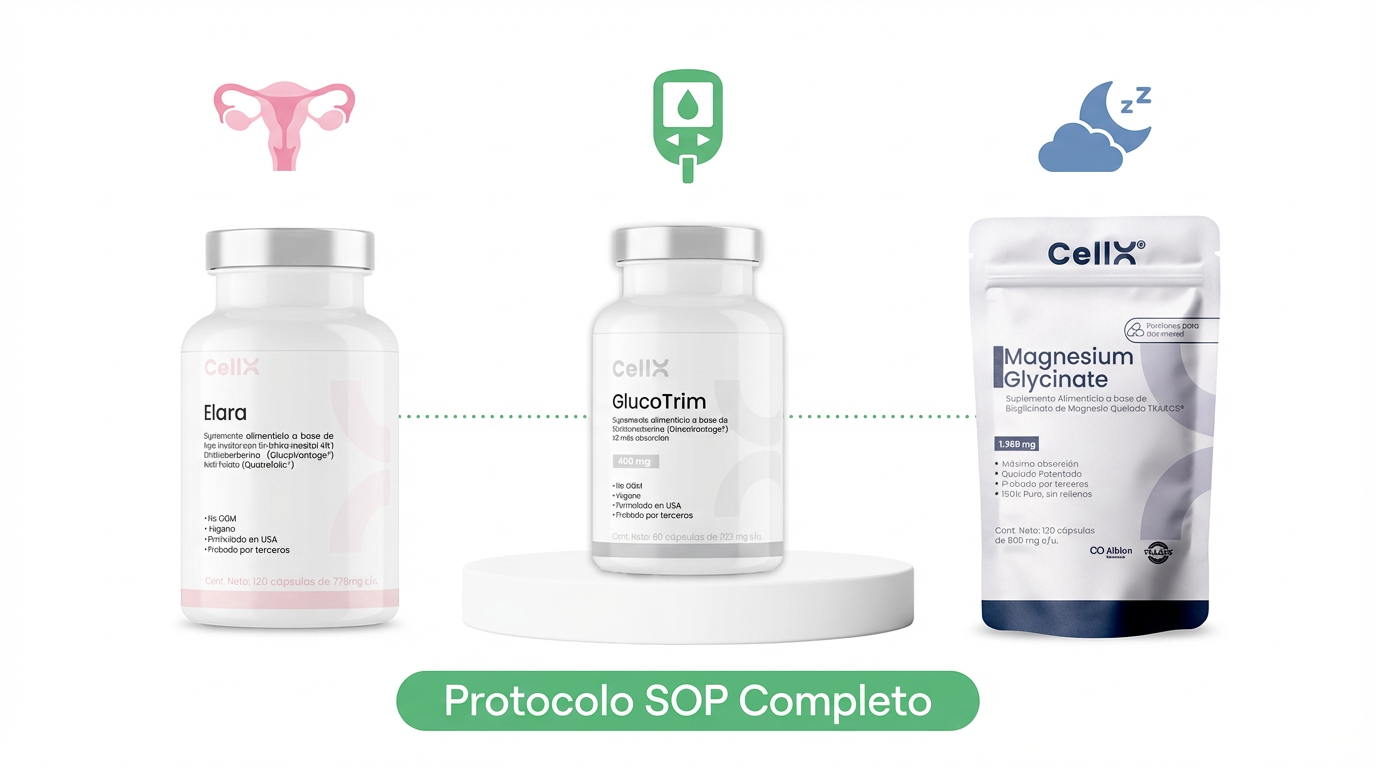 Stack SOP Completo | Elara + GlucoTrim + Magnesio