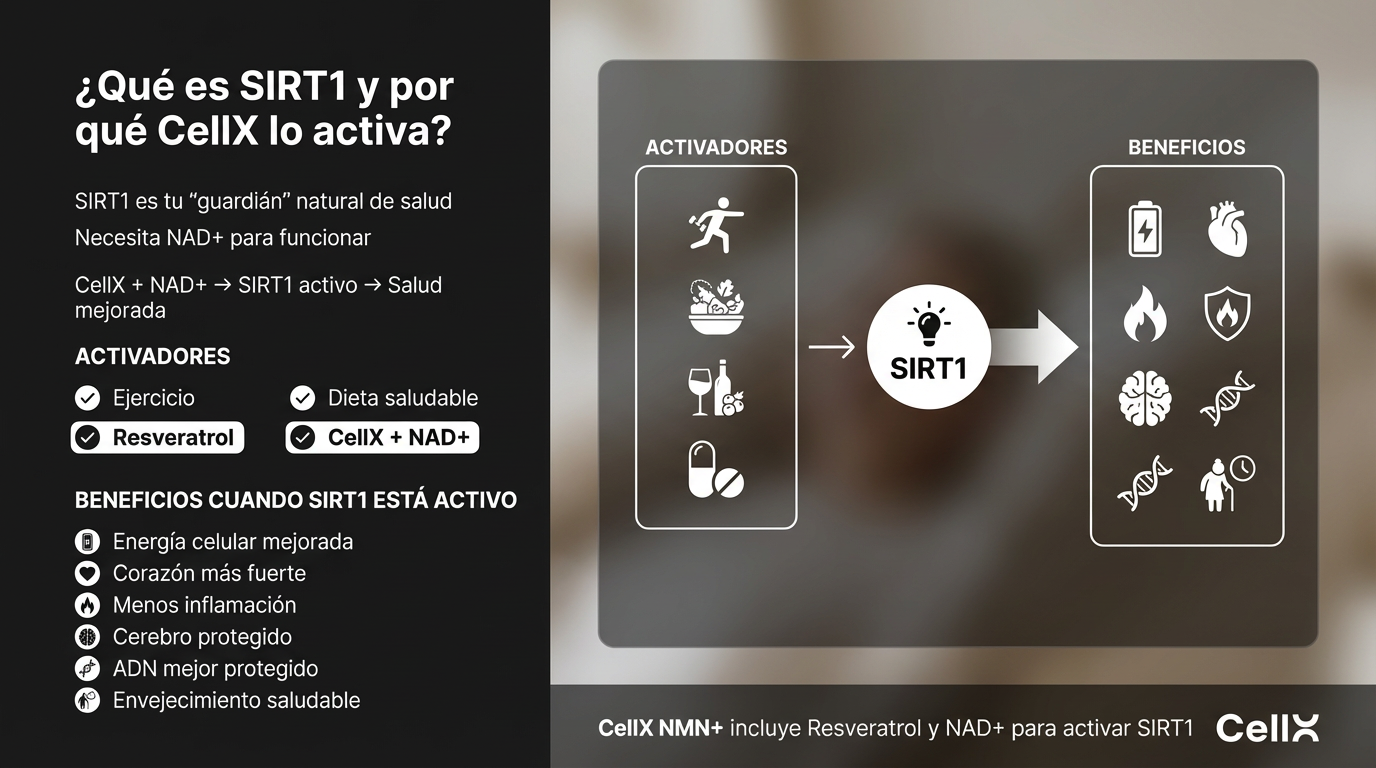 NMN 1000 mg – Fórmula de Bienestar Diario