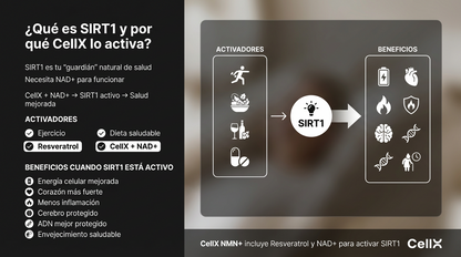 NMN 1000 mg – Fórmula de Bienestar Diario