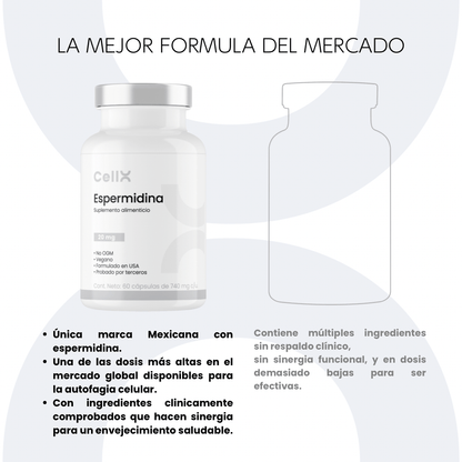 Espermidina - CellX México