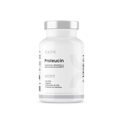 Proleucin | Complejo de L-Leucina Dipéptida (DL185™ & Ramps®) | Bienestar activo | 90 cápsulas