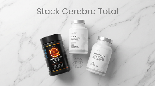 Stack Cerebro Total | Power Up! + CoQ10 + Magnesium Ultra