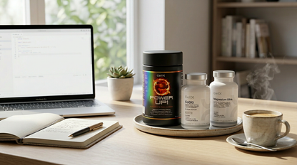 Stack Cerebro Total | Power Up! + CoQ10 + Magnesium Ultra