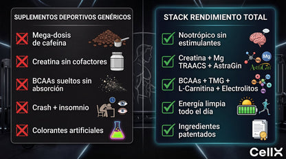 Stack Rendimiento Total | Creatina + Power Up! + Post-Workout