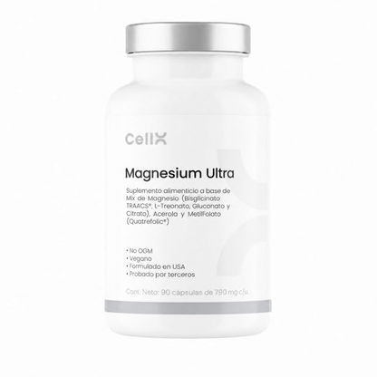 Magnesium Ultra CellX - frasco de 90 cápsulas de 790 mg