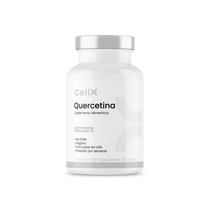 Quercetina CellX 1000 mg con Bromelina Vitamina C y BioPerine - Antiinflamatorio natural Mexico