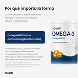 Por qué importa la forma: OmegaMAG3 viene como monoglicérido (MAG)