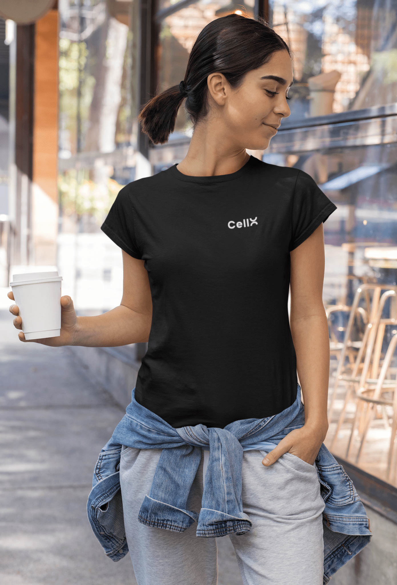 Playera CellX - Mujer - CellX México