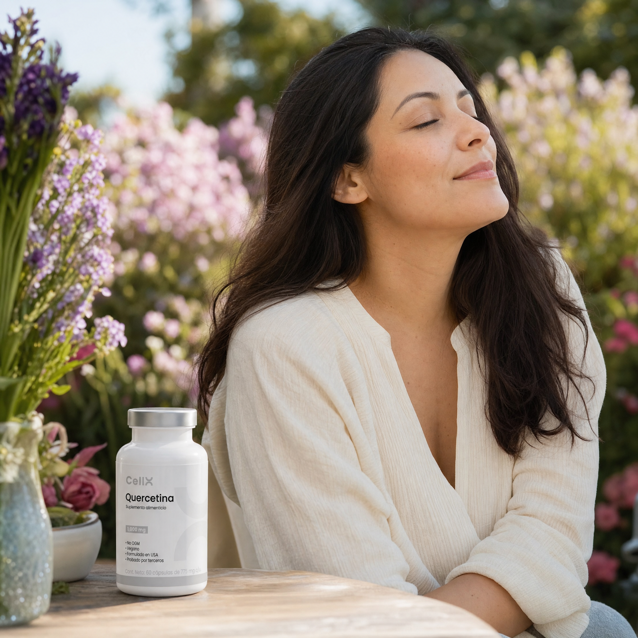 Quercetina CellX — antihistamínico natural con apoyo inmune